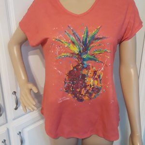 Leoma Lovegrove Pineapple T-Shirt M 🍍